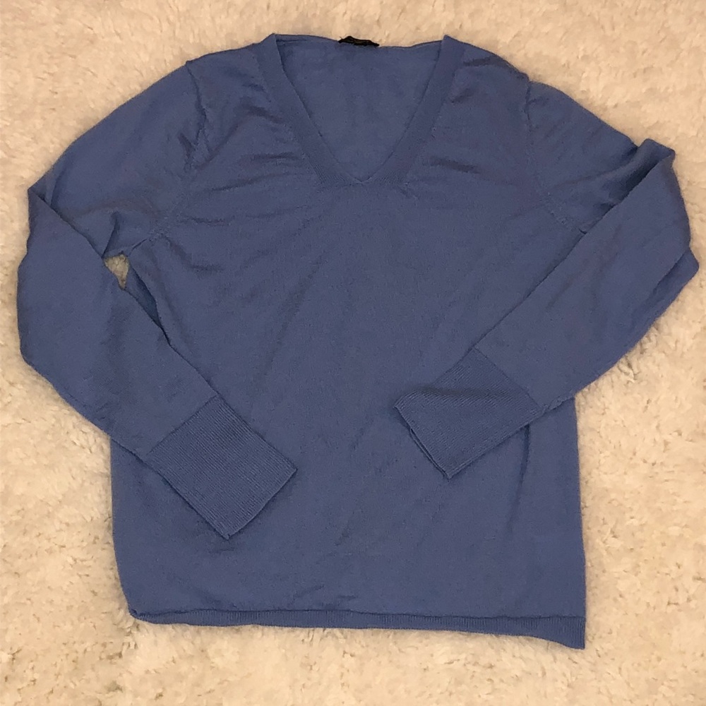 Deep blue sweater
